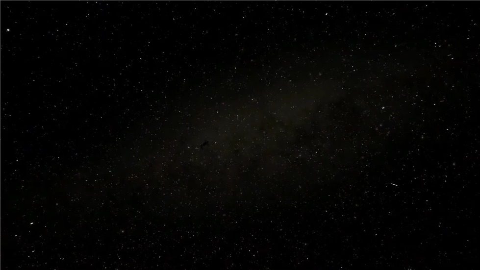 A black sky with stars Description automatically generated