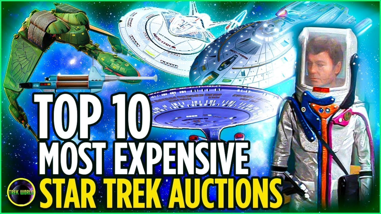 10 Crazy Expensive Star Trek auctions you’ll never believe!