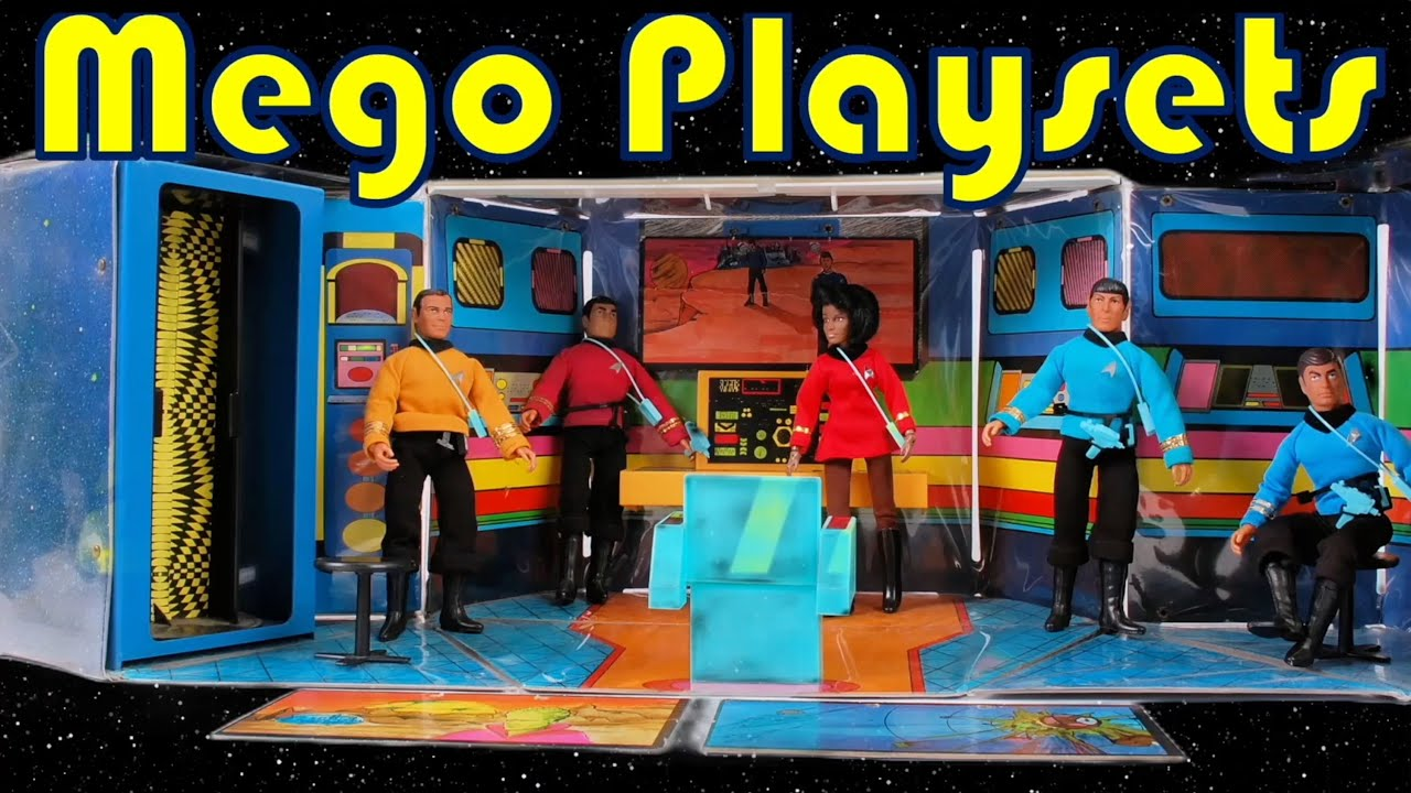 2 RARE Star Trek Mego toys.