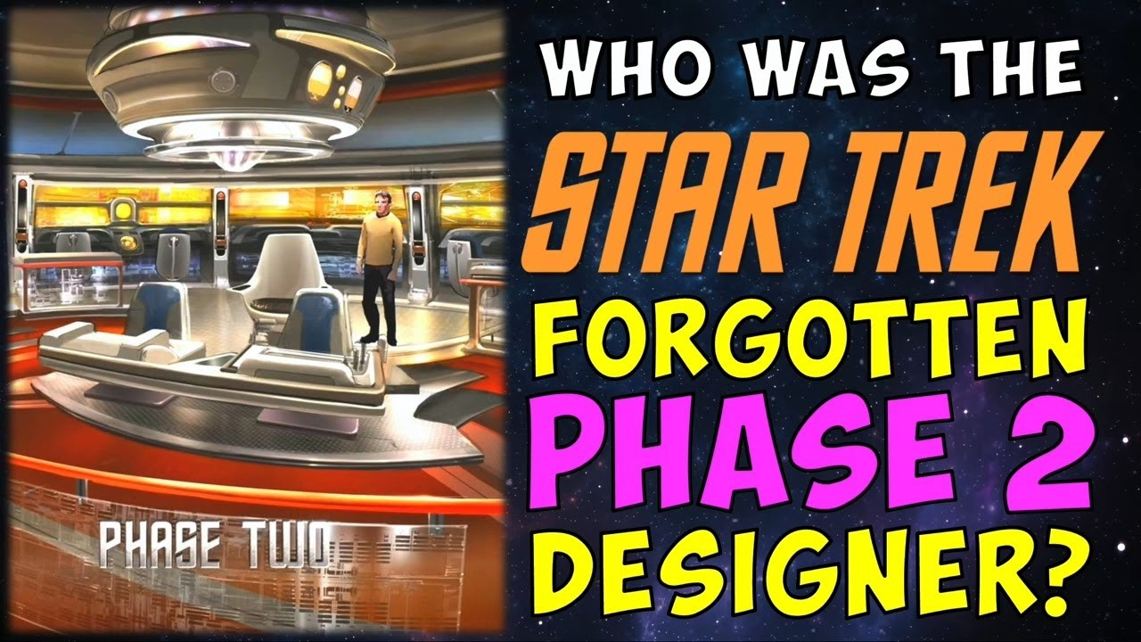 Discover the Hidden Hero Behind Star Trek’s PHASE 2 Iconic Design