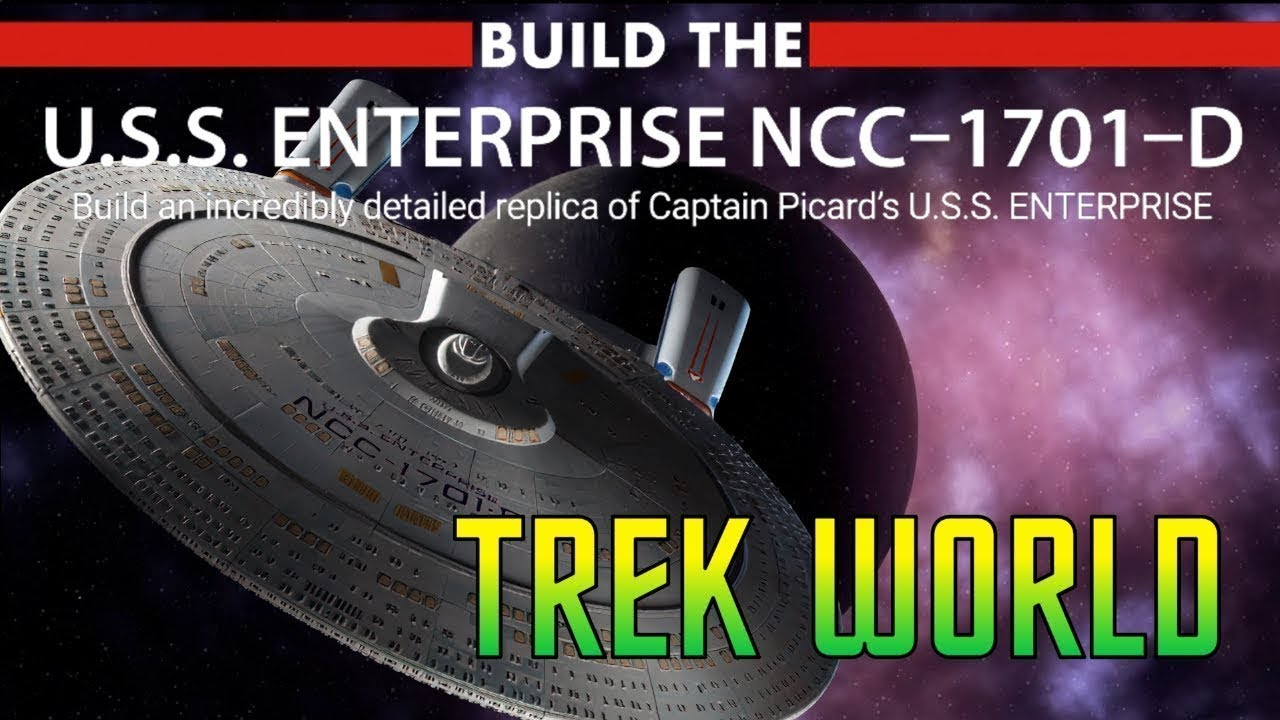 Eaglemoss Builds The Coolest Starship Around: The Uss Enterprise Ncc-1701-d!