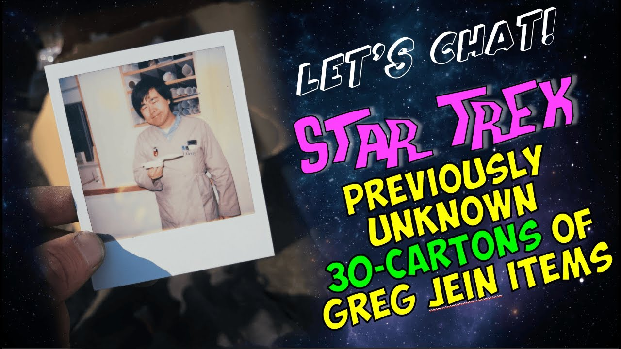 Unboxing Greg Jein’s Star Trek Treasures: Rare Props, Blueprints & Hidden Gems!