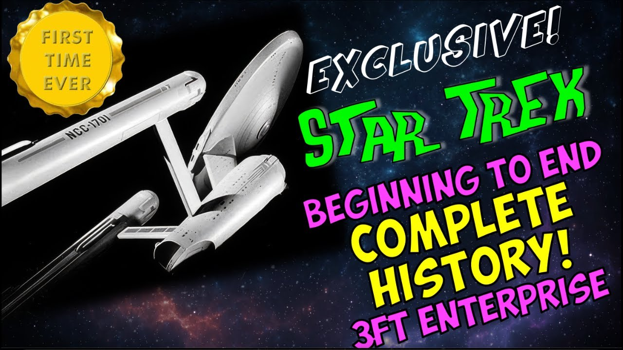 Uncovering the Lost History of Star Trek’s 3-Foot Enterprise Model 🚀