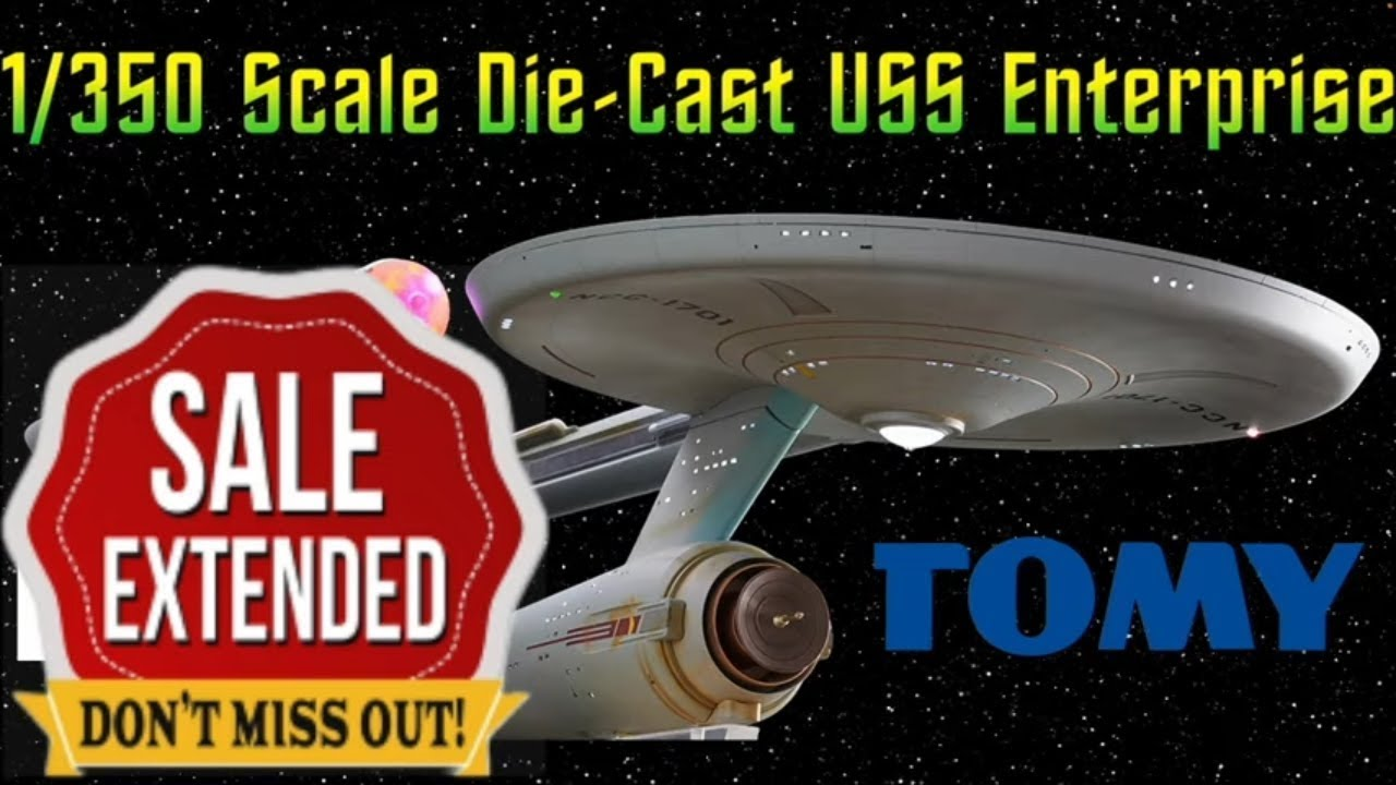 Updated ! New Tomy 1/350 Lighted Enterprise pre-sale