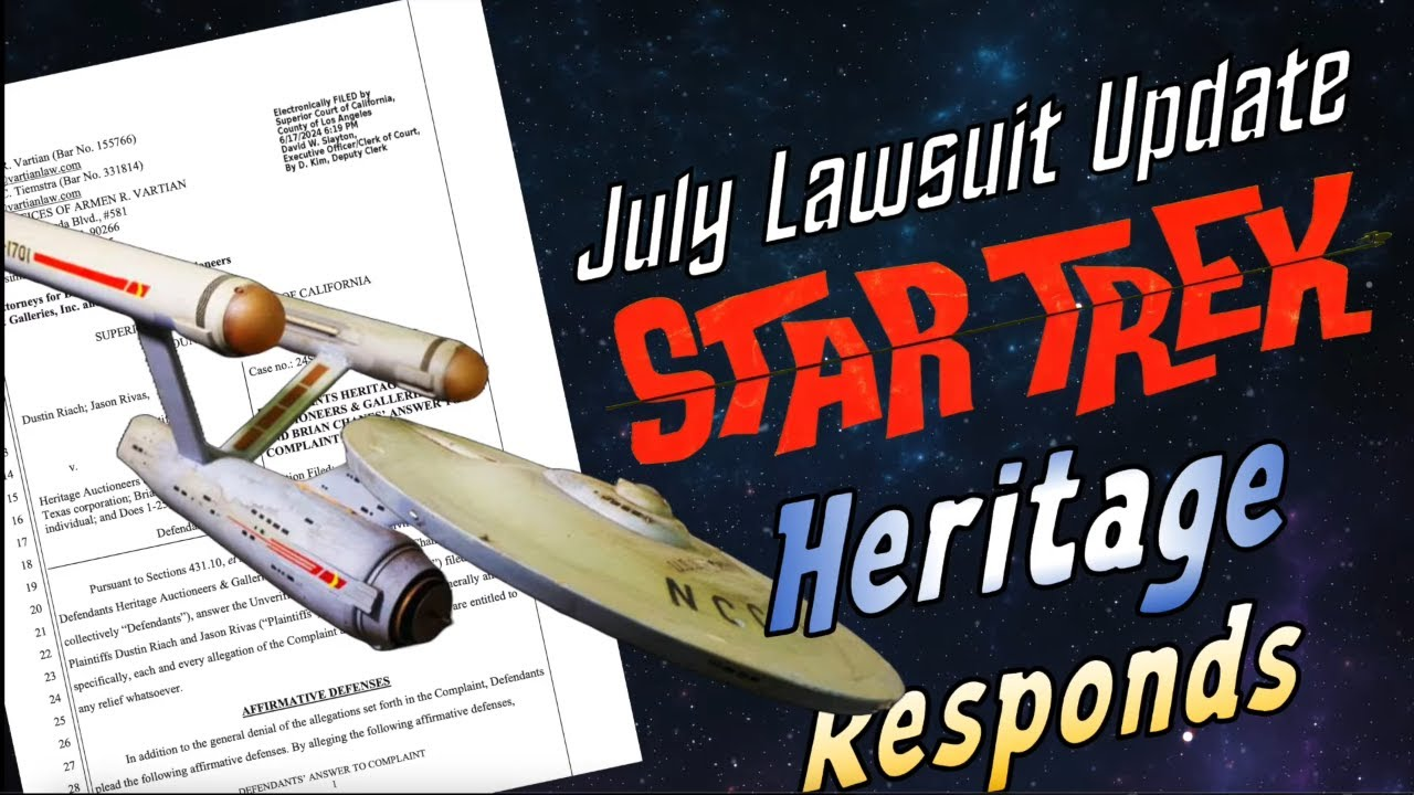 ⚖️ Legal Showdown: Heritage Auctions Suing Starship Model Sellers!