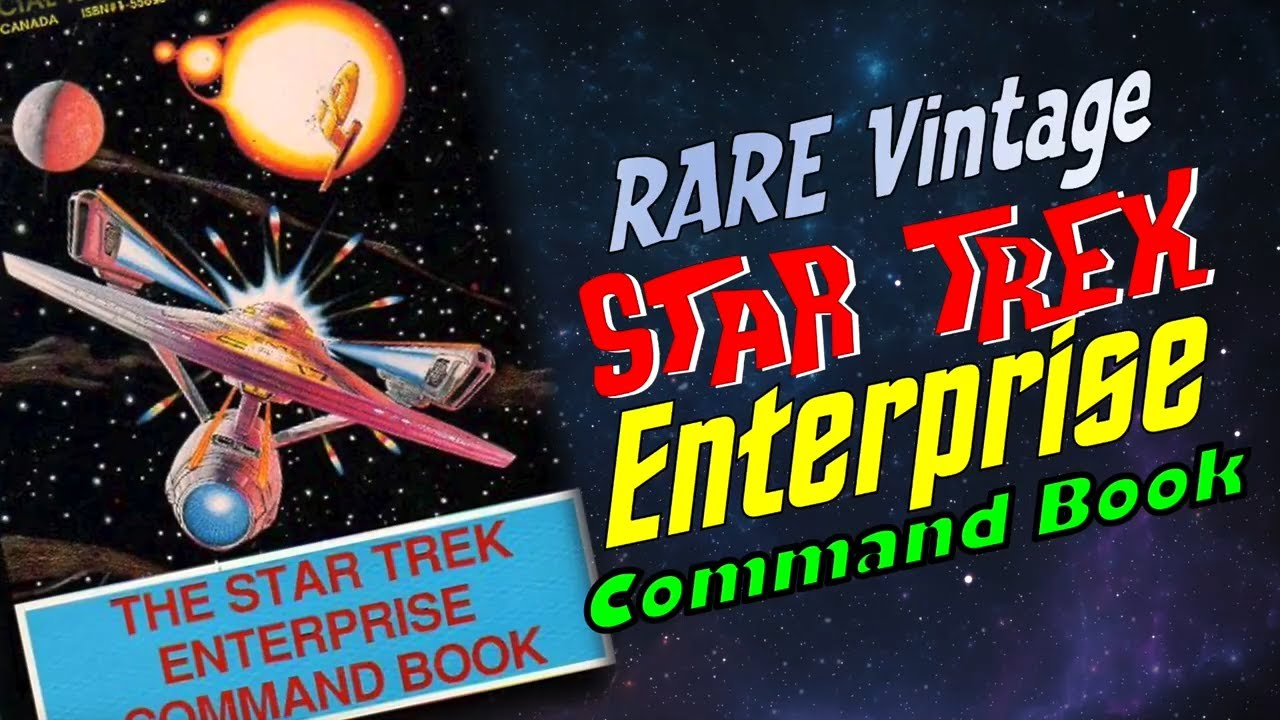 🖖 Star Trek Files: Exploring Enterprise Command Books