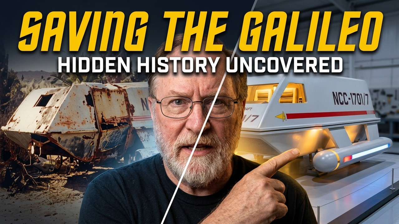 The Star Trek Galileo Shuttlecraft: Rare Photos, Restorations & Hidden History