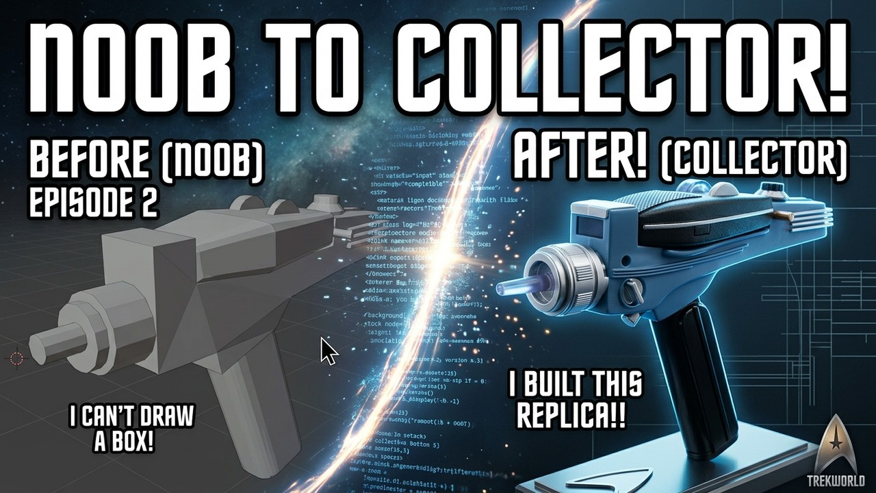 From Blender Noob to Star Trek Collector | Episode 2