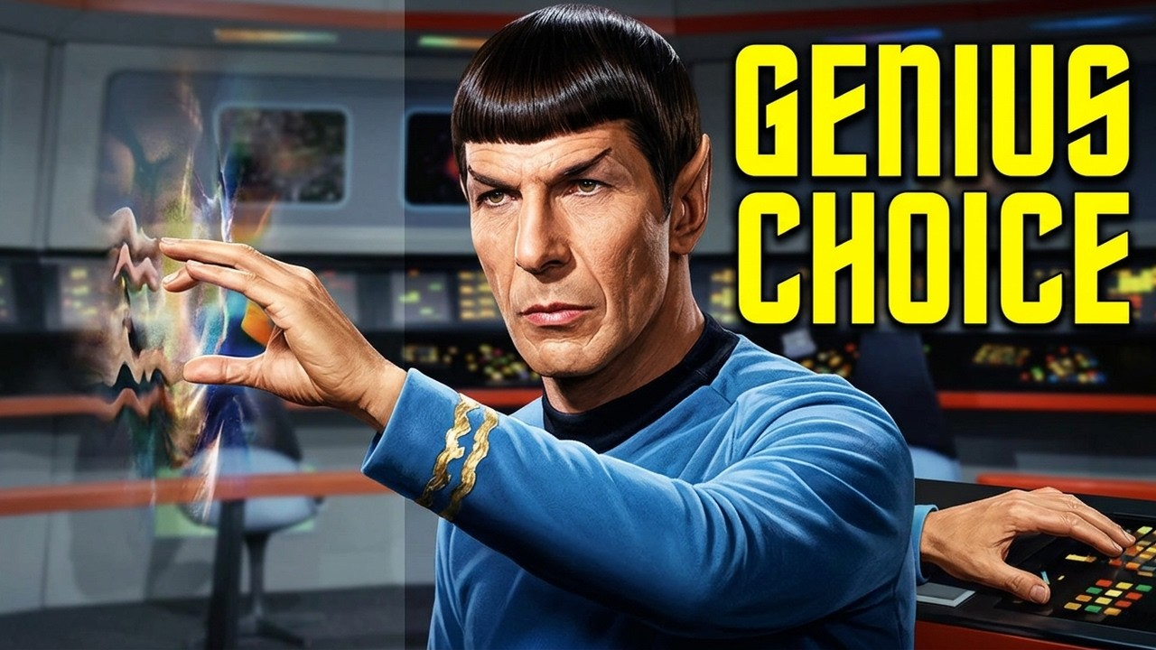 Leonard Nimoy Improvised Star Trek’s Most Iconic Moment