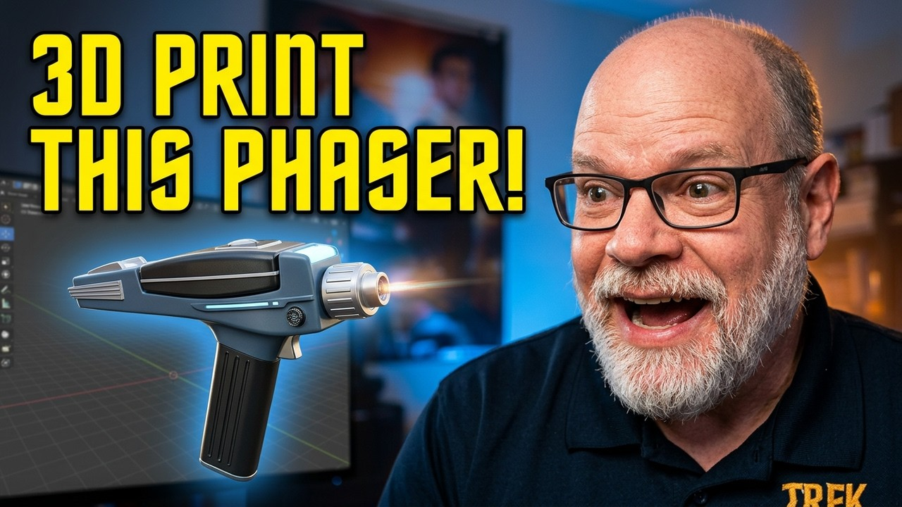 Building a Star Trek Phaser in Blender | Episode 6