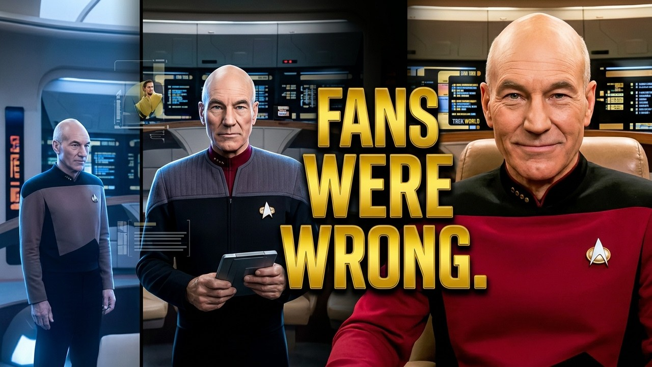 Picard Proved Fans Wrong About What a Star Trek Hero Looks Like