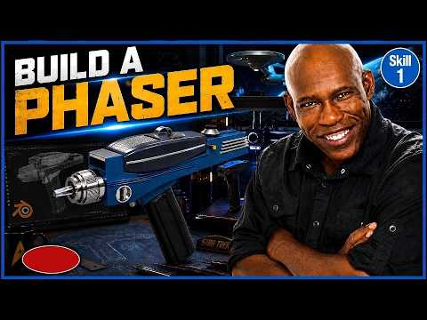 How to Model a Star Trek Phaser in Blender | Episode 22