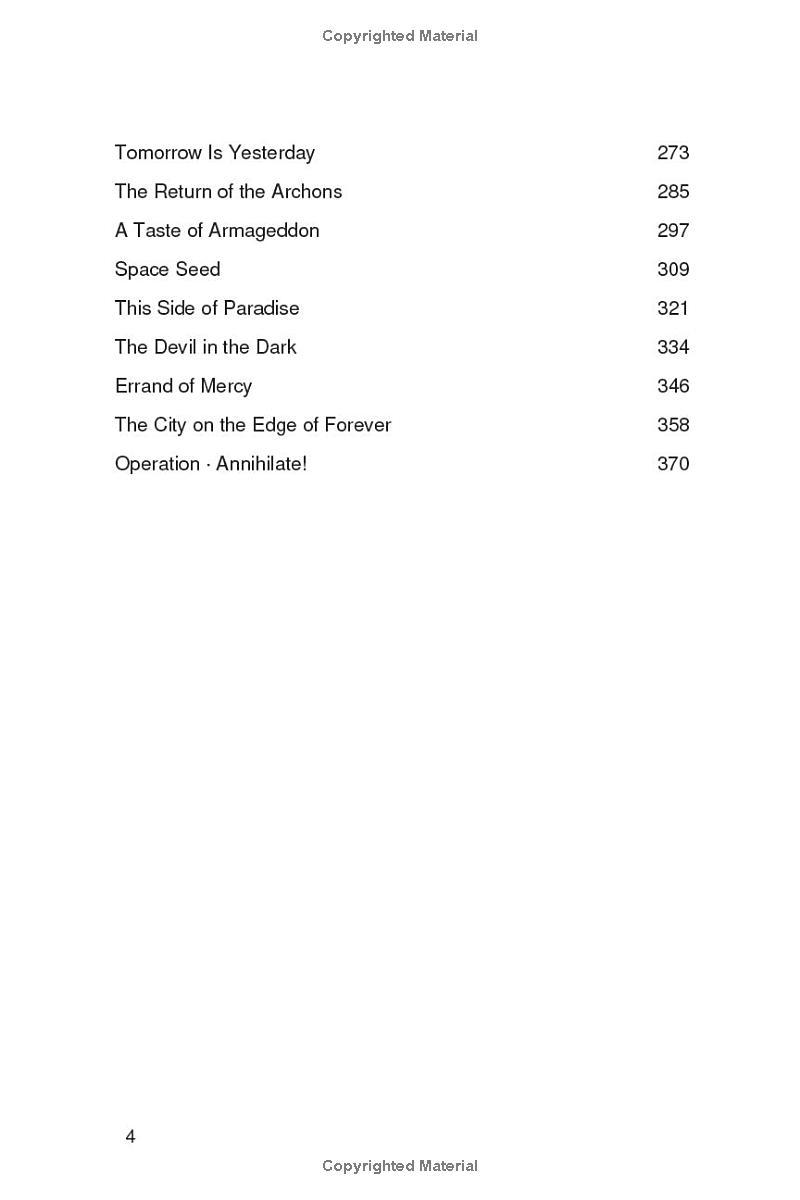 The Making of Star Trek: Season One - sample page 4 of 10