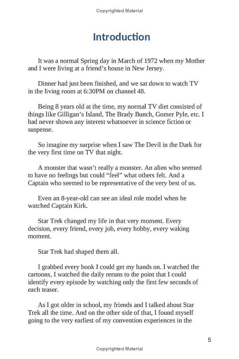 The Making of Star Trek: Season One - sample page 5 of 10