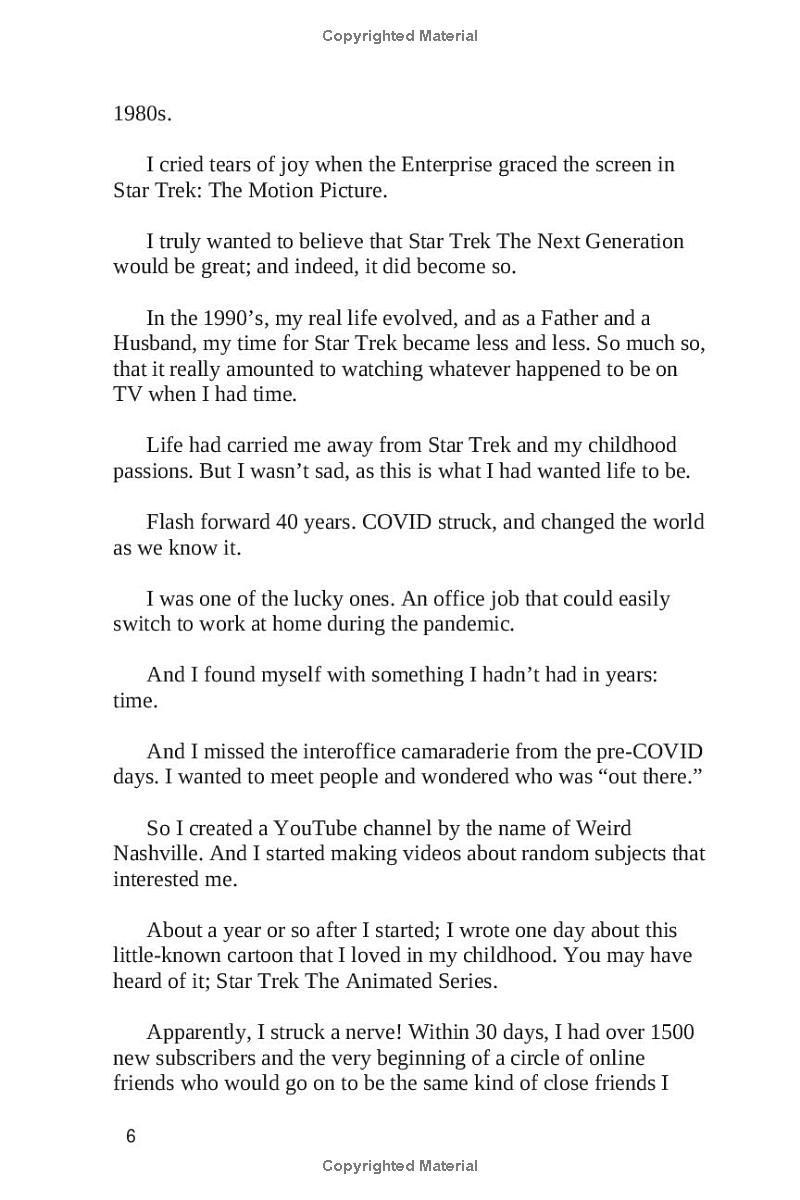 The Making of Star Trek: Season One - sample page 6 of 10
