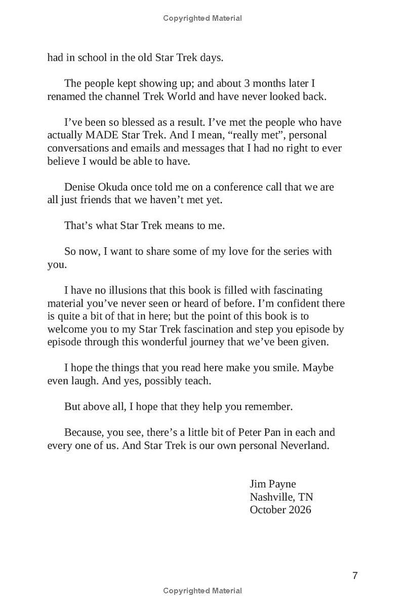 The Making of Star Trek: Season One - sample page 7 of 10